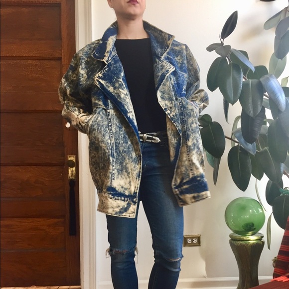 Vintage Acid wash Bebe jacket - Picture 6 of 8